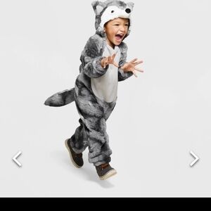 Hyde And Eek Boutique Childs  Wolf Costume Size 4-5T